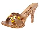 akademiks - X-Diamond (Bronze) - Footwear by akademiks (womens womens casual casual sandals casual sandals slides mules)