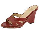 AK Anne Klein - Adoma (Medium Brown Leather) - Footwear by ak anne klein (womens womens casual casual sandals casual sandals slides mules)