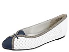 Annie - Grace (White/Navy Metallic)