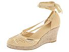 BCBGirls - Dolina (Natural Silk/Satin) - Footwear by bcbgirls (womens womens casual casual comfort casual comfort fashion)