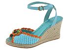 BCBGirls - Cence (Turquoise Multi Crochet) - Footwear by bcbgirls (womens womens casual casual sandals casual sandals espadrilles)