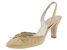 AK Anne Klein - Cally (Light Natural Leather) - Footwear by ak anne klein (womens womens dress dress shoes dress shoes slingbacks)