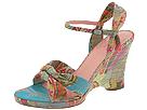 AK Anne Klein - Ahnia (Green Multi Fabric) - Footwear by ak anne klein (womens womens casual casual sandals casual sandals high heel)