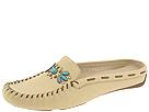 AK Anne Klein - Andie (Ivory/Bronze Leather) - Footwear by ak anne klein (womens womens casual casual flats casual flats slides mules)