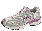 Avia - A2016W (White/Chrome/Tulip Purple) - Footwear by avia (womens womens athletic running performance running neutral cushioning midweight cushion)