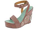 BCBG Max Azria - Davis (Toffee/Ecru/Teal) - Footwear by bcbg max azria (womens womens casual casual sandals casual sandals high heel)