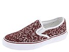 Circa - Lopez 50 Slips W (Wine/White Paisley) - Footwear