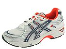 ASICS - Gel-Streethawk (White/Navy/Mandarin) - Footwear by asics (mens mens athletic running performance running neutral cushioning mid weight cushion)