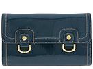 Rafe New York - Conduit Flap Clutch (Teal) - Bags and Luggage by rafe new york (accessories small leather goods womens small leather goods wallets)