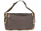 Betsey Johnson - Chain Reaction E/W Top Zip (Brown) - Bags and Luggage by betsey johnson (juniors junior womens handbags top handle)