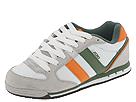 Adio - Expo (White/Green/Orange) - Footwear by adio (mens mens athletic skate shoes fashion)