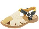 babybotte 15 6211 5662 Toddler Ivory Grained LeatherCharcoal Nubuck Footwear