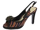 Beverly Feldman - Priceless (Tiger Print Satin) - Footwear by beverly feldman (womens womens dress dress shoes dress shoes opentoe peeptoe)