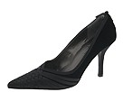 A. Marinelli - Garvy (Black Woven Satin/Velvet) - Footwear by a marinelli (womens womens dress dress shoes dress shoes pointy toes)