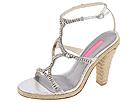 Betsey Johnson - Clairice (Silver Stones) - Footwear by betsey johnson (womens womens dress dress sandals dress sandals evening special occasion)