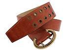 Francesco Biasia - Onix-Double Buckle (Rust) - Accessories by francesco biasia (accessories belts womens belts)