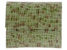 Lodis Accessories - Mosaic Slim French Purse w/ F3 (Green) - Bags and Luggage by lodis accessories (accessories small leather goods womens small leather goods wallets)