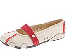 AWOL - Wave (White Leather) - Footwear by awol (womens womens casual casual flats casual flats skimmer ballerina)