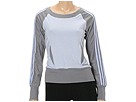 adidas Originals - Basics Sweat (Light Baja/Shade Grey/Shade Grey) - Apparel by adidas originals (womens womens athletic athletic performance clothing tops sweatshirts pullover)