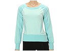 adidas Originals - Basics Sweat (Mint Green/Splash/Splash) - Apparel by adidas originals (womens womens athletic athletic performance clothing tops sweatshirts pullover)