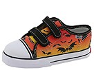 Vans Kids - Big School (Infant/Toddler) ((Multi Bat) Black/Red) - Footwear