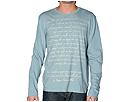 Edun - Graphic Tee Rilke Poem (Cornflower) - Apparel by edun (clothing mens clothing shirts long sleeve crew neck)