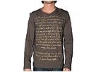 Edun - Graphic Tee Rilke Poem (Stone Mason) - Apparel by edun (clothing mens clothing shirts long sleeve crew neck)