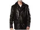 Timberland - Leather Car Coat (Brown) - Apparel by timberland (clothing mens clothing jackets)