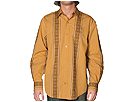 Timberland Urban - Long Sleeve Novelty Stitch Woven (Wheat Nubuck) - Apparel by timberland urban (clothing mens clothing shirts long sleeve button downs)