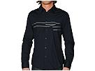 French Connection - Catriff Beck (Blue Black/Steel Grey) - Apparel by french connection (clothing mens clothing shirts long sleeve)