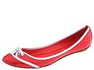 Belle by Sigerson Morrison - 4319 (Red Patent /White Piping) - Footwear by belle by sigerson morrison (womens womens dress dress flats dress flats skimmer ballerina)