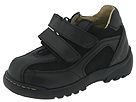 Aster Kids - Tom2 (Toddler) (Black Leather/Black Nubuck) - Footwear by aster kids (kids kids shoes boys shoes toddler boys shoes toddler boys european european hook loop)