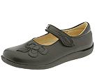 Aster Kids - Falbali2 (Toddler/Youth) (Black Leather/Black Patent Applique) - Footwear by aster kids (kids kids shoes girls shoes toddler girls shoes toddler girls european european hook loop)