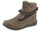 babybotte Amanda Toddler Chocolate Metallic LeatherChocolate Suede Footwear