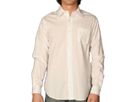 Lucky Brand - Long Sleeve One Pocket Channel Dobby (White) - Apparel by lucky brand (clothing mens clothing shirts long sleeve)