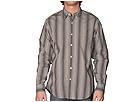 Lucky Brand - Long Sleeve One Pocket Mistral Stripe (Grey/Blue Multi) - Apparel by lucky brand (clothing mens clothing shirts long sleeve)