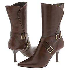 AK Anne Klein - Devane (Dark Brown Leather) - 6PM.com from 6pm.com