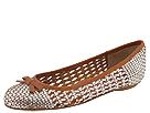 BCBG Max Azria - Crown (Silver/Tan) - Footwear by bcbg max azria (womens womens dress dress flats dress flats skimmer ballerina)