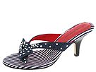 Beverly Feldman - Prize (Glitter Denim/Silver) - Footwear by beverly feldman (womens womens dress dress sandals dress sandals strappy)