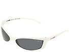 Arnette - Swinger Polarized (White W/Polar Grey Lens) - Eyewear by arnette (accessories eyewear technical sunglasses frame plastic acetate frame)