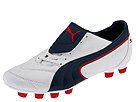 PUMA Vencida II Pro I FG Soccer Shoes White/Insignia Blue/Flame Scarlet