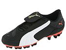 PUMA - v-Kon II GCI FG Women's (Black/White/Living Coral) - Footwear