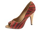 CARLOS by Carlos Santana - Pounce (Red/Black Zebra) - Footwear