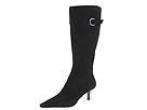 Bandolino - Crochet (Black Suede) - Footwear by bandolino (womens womens dress womens boots dress below the knee boots)