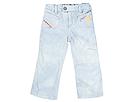 Diesel Kids - New Phub (Infant) (Denim) - Apparel by diesel kids (kids kids clothing girls clothing infant clothing 0 24 mos pants denim)