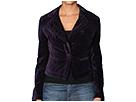 French Connection - Very Velvet Jacket (Deep Purple) - Apparel