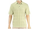 Toscano - Argyle Three Button Dress Polo Shirt (333 Honeydew) - Apparel