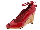 Donald J Pliner - Mana (Red Patent/Natural Cork) - Footwear
