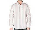 French Connection - Avinit Stripe (White/Black) - Apparel by french connection (clothing mens clothing shirts long sleeve)