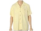 Tulliano - Silk Hawaiian Inspired Camp 1110 (Yellow) - Apparel by tulliano (clothing mens clothing shirts short sleeve button downs)